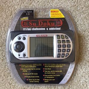 NWT Super Su Doku handheld electronic game